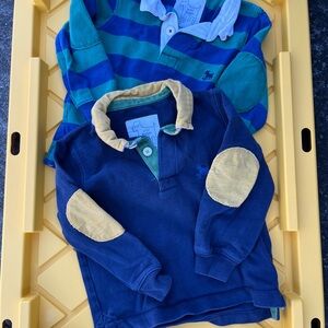**SOLD** Bundle of 2 Mini Boden Kids Rugby Shirts